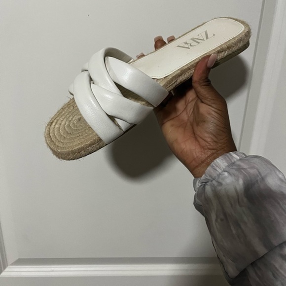 Zara white sandals - Picture 4 of 12